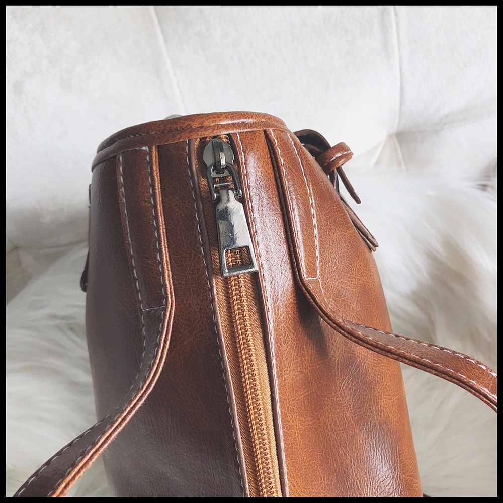 NEW HELENA Studded Tote Crossbody - Picture 6 of 8